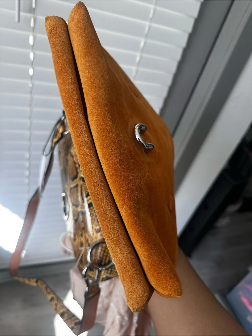 Rebecca Minkoff | Snake-Print and Tan Crossbody Bag - Women's Shoulder Bag